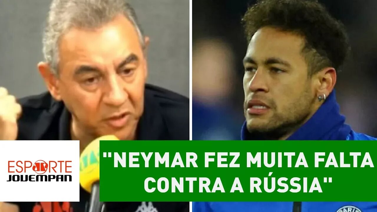 "NEYMAR fez muita falta contra a RÚSSIA", diz Flavio Prado