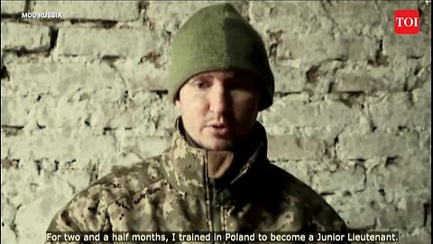 'Gave Up Because...': NATO-Trained Soldier Surrenders Before Russia; Tell-All Interrogation On Cam