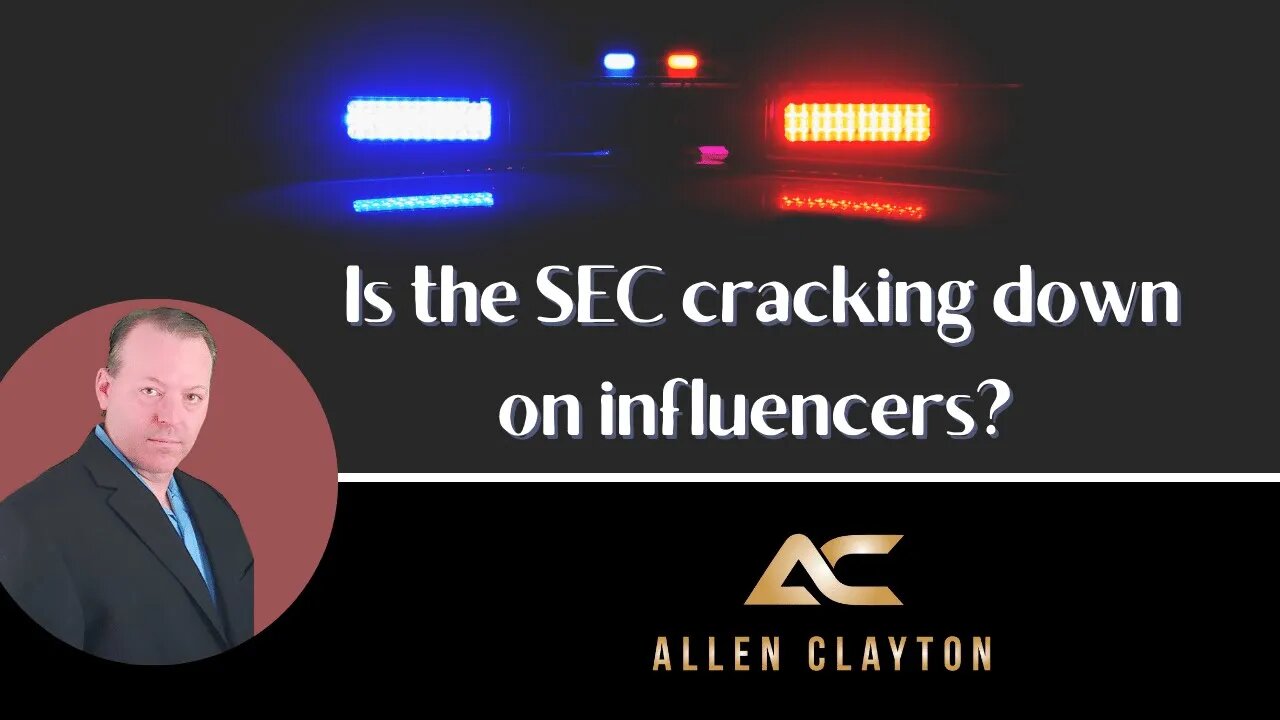 Is the SEC cracking down on influencers?