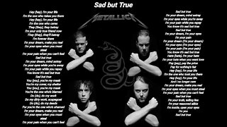 Metallica-Sad-but-true-Metallica lyrics HQ