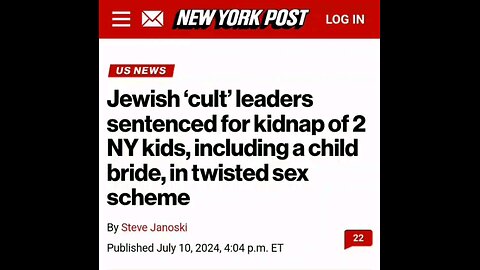 Jewish cult leaders sentenced 4 kidnap of 2 NY kids, including a child bride in twisted sex scheme.