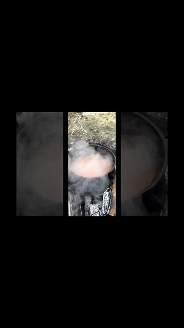 Cooking a Stew on a fire pit #stew #Cooking