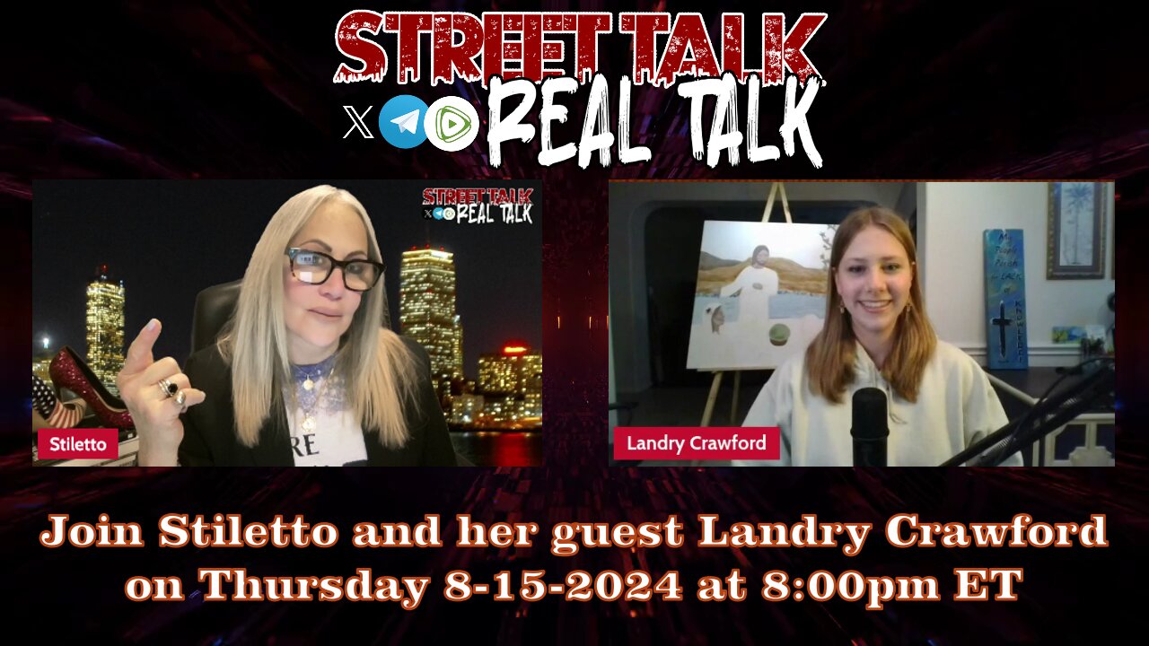 Rebroadcast of Street Talk with Stiletto 8-15-2024