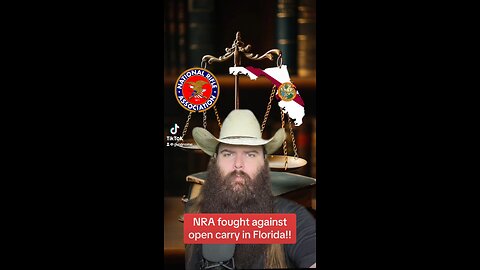 NRA Fought Against Open Carry in Florida