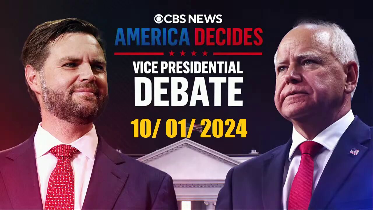 LIVE: JD Vance, Tim Walz face off at CBS News Vice Presidential Debate