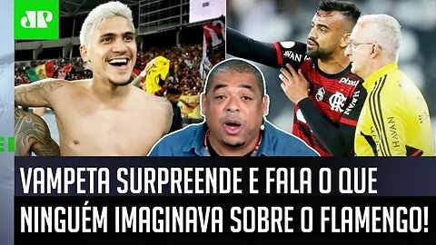 "EU VOU TE FALAR! EU TÔ ACHANDO que o Flamengo vai..." OLHA como Vampeta SURPREENDEU!