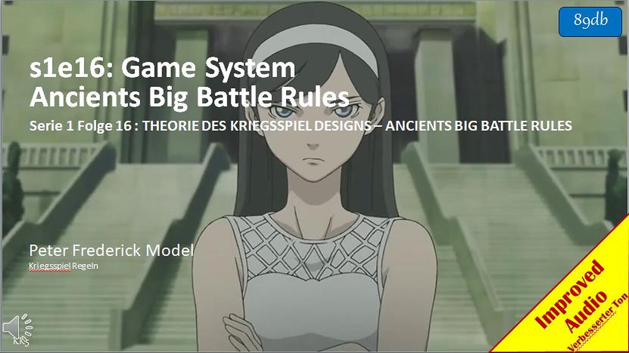 s1e16: Game System Ancients Big Battle Rules