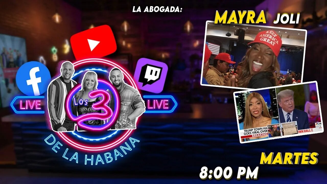 🔴🔥LIVE Los 3 de La Habana 🔥 Mayra Joli 🔥