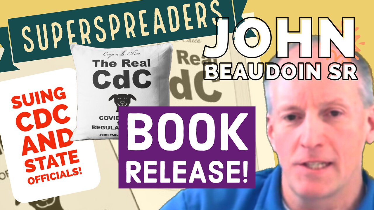 John Beaudoin - The REAL CDC - BOOK RELEASE Live!