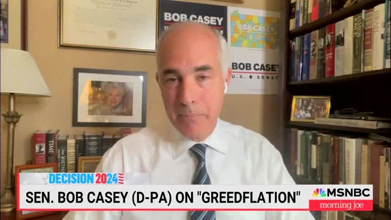 Sen. Bob Casey Suggests ‘We Should Give the Federal Government the Power’ to Control Prices