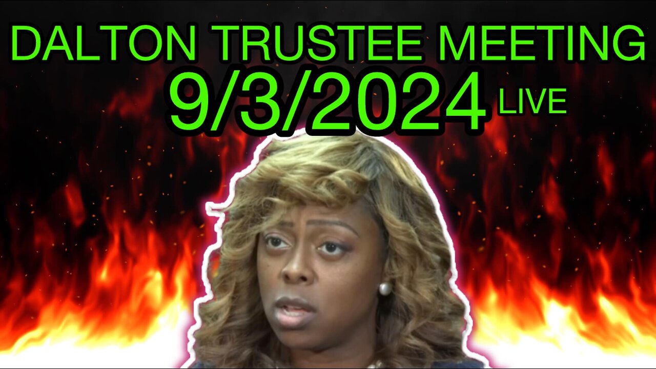 Dalton Board of Trustees EXPOSED! 9/3/2024 Live Event with SUPERMAYOR