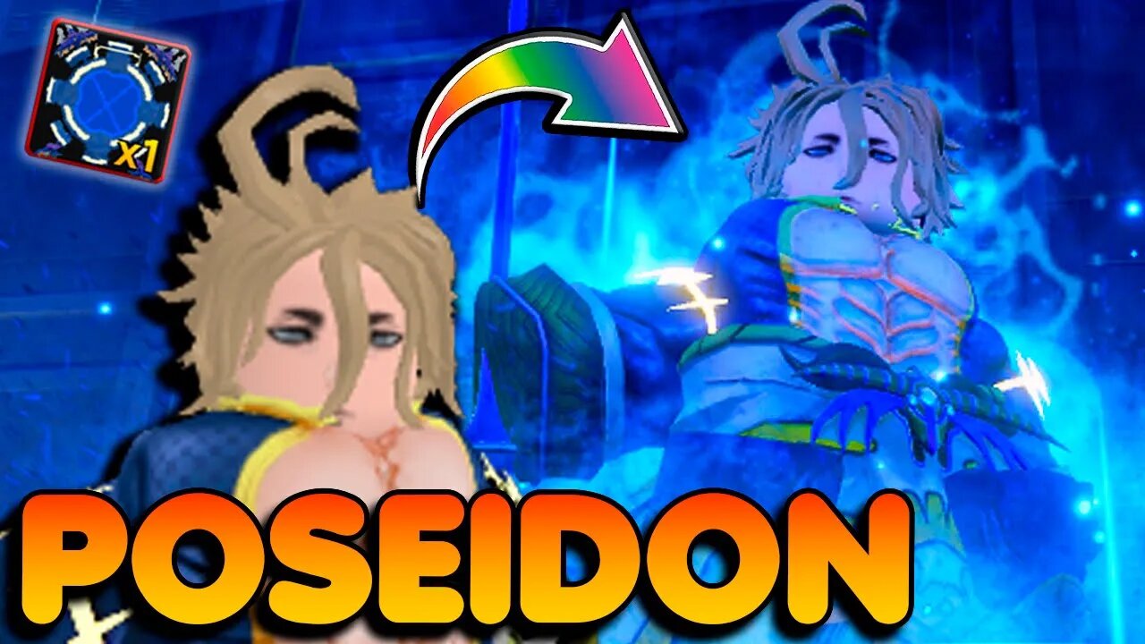 48 HORAS DEPOIS MINHA JORNADA PARA DAR EVOLVE NO POSEIDON NO ANIME ADVENTURES CHEGOU AO FIM!