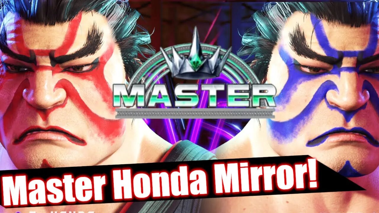 The WILDEST Mirror Match In SF6! | Street Fighter 6 Online Ranked (E. Honda)