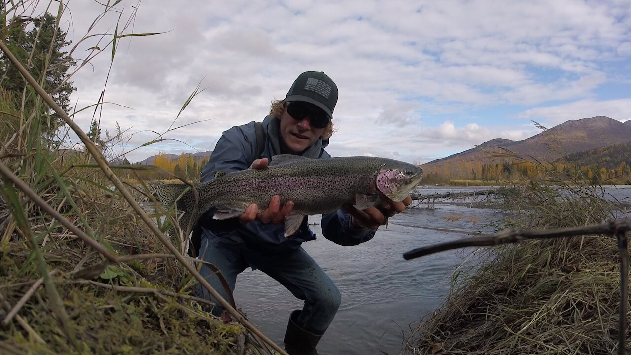 Catching Trout in Alaska