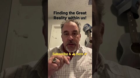 Finding the great reality, deep down within us, #Recovery #Sobriety #LivingSober #QuitDrinking #God