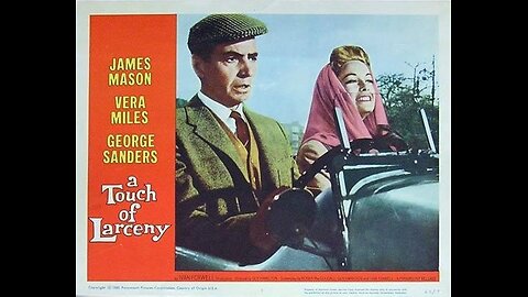 A Touch of Larceny 1960 colorized (James Mason, Vera Miles)