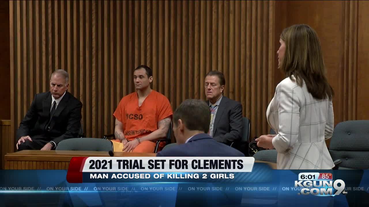 Trial for man accused of killing two young Tucson girls set for 2021