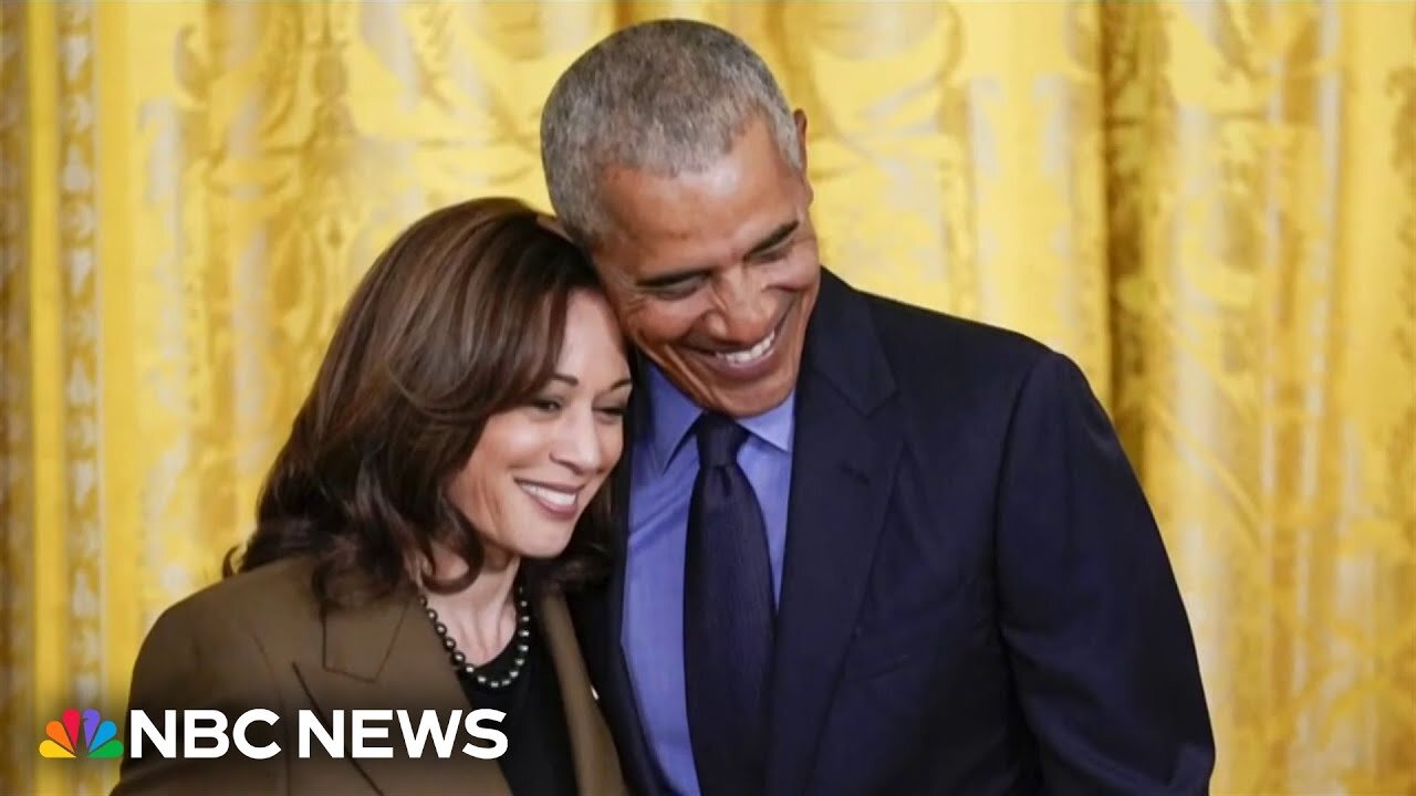 Obamas endorse Kamala Harris for president| CN ✅