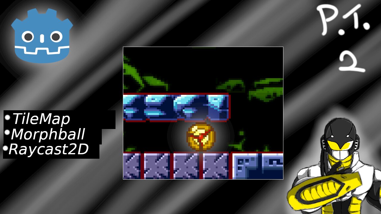 Godot 4. How to make a Metroidvania - pt.2(TileMaps , Jumping , Raycast2D, Morpball)