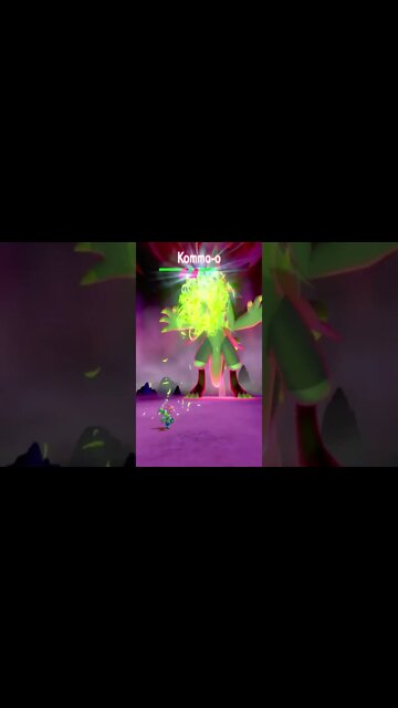 Pokémon Sword - Maractus Used Giga Drain!