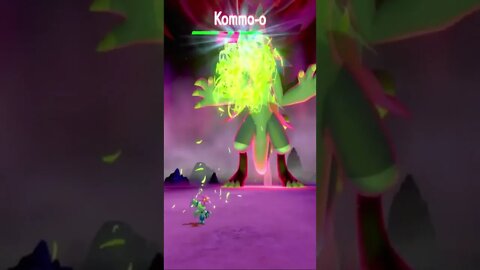 Pokémon Sword - Maractus Used Giga Drain!