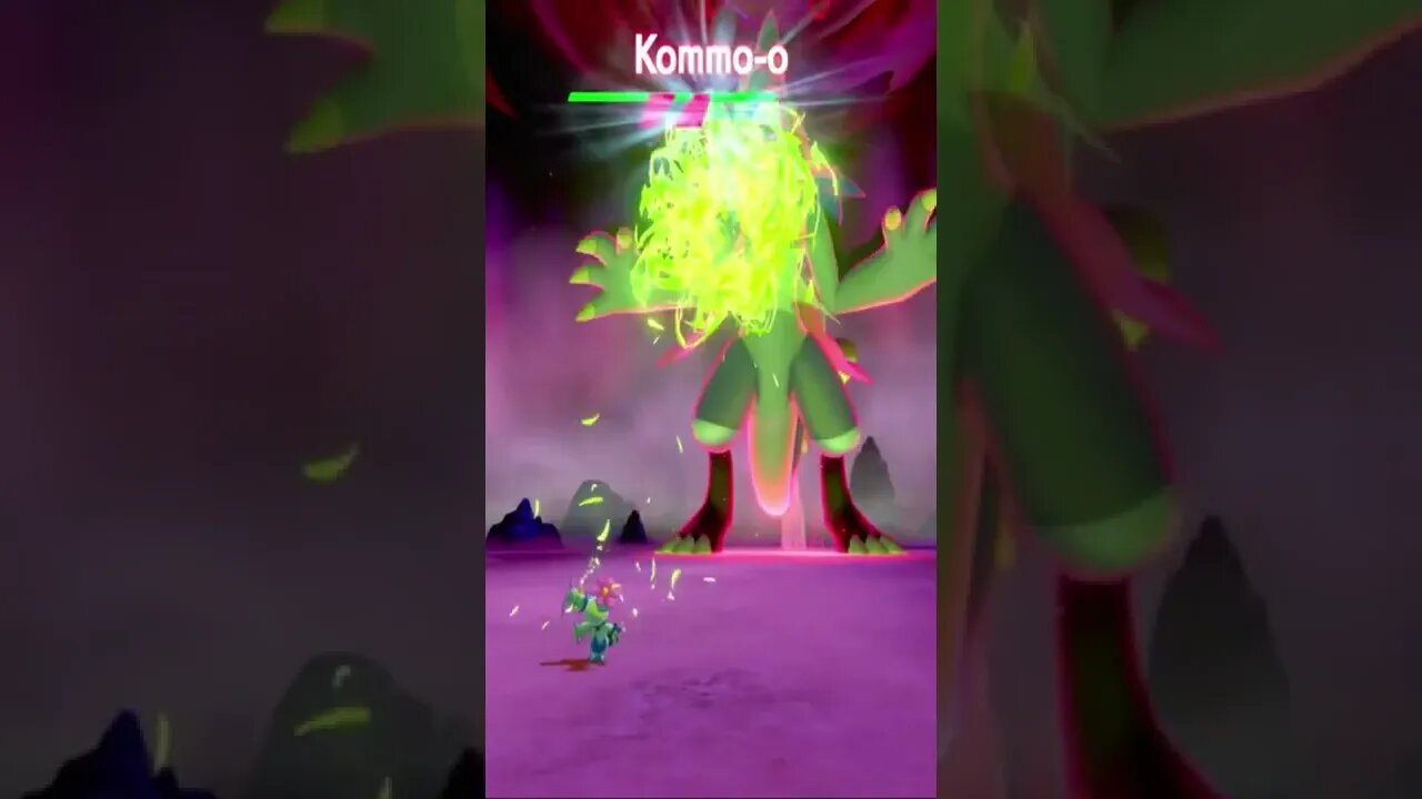 Pokémon Sword - Maractus Used Giga Drain!