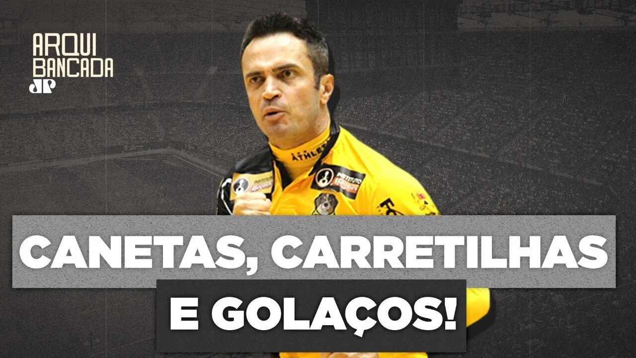 FALCÃO, o REI do FUTSAL! • GOLS e DRIBLES CHOCANTES!