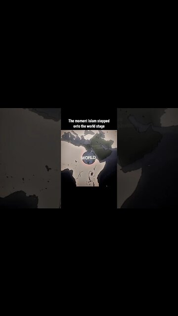 The moment Islam stepped into the world stage ☪️