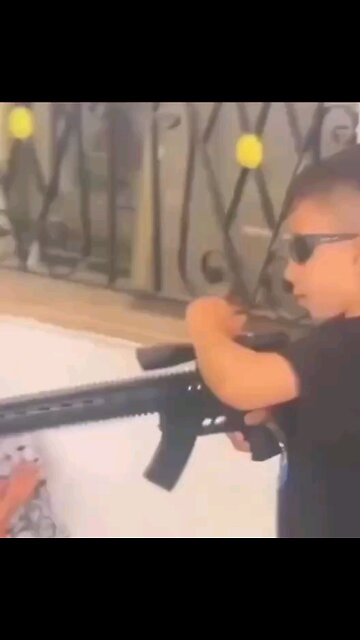 Palestinazi kids at play in kindergarten. Is this what your children do at their schools?