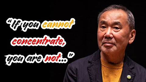 Best Quotes By Haruki Murakami | Motivational Life Lessons for Daily Inspiration | Thinking Tidbits