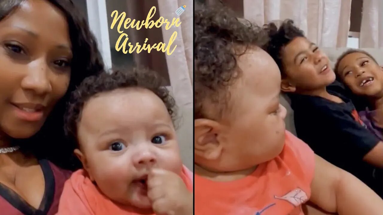 Blueface Mom Karlissa Sees Her Granddaughter Journey For The 1st Time! 👶🏽