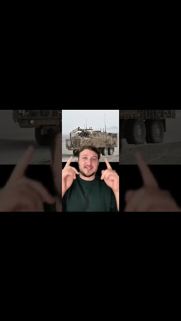 The 2nd Safest Military Vehicle. #shorts #army