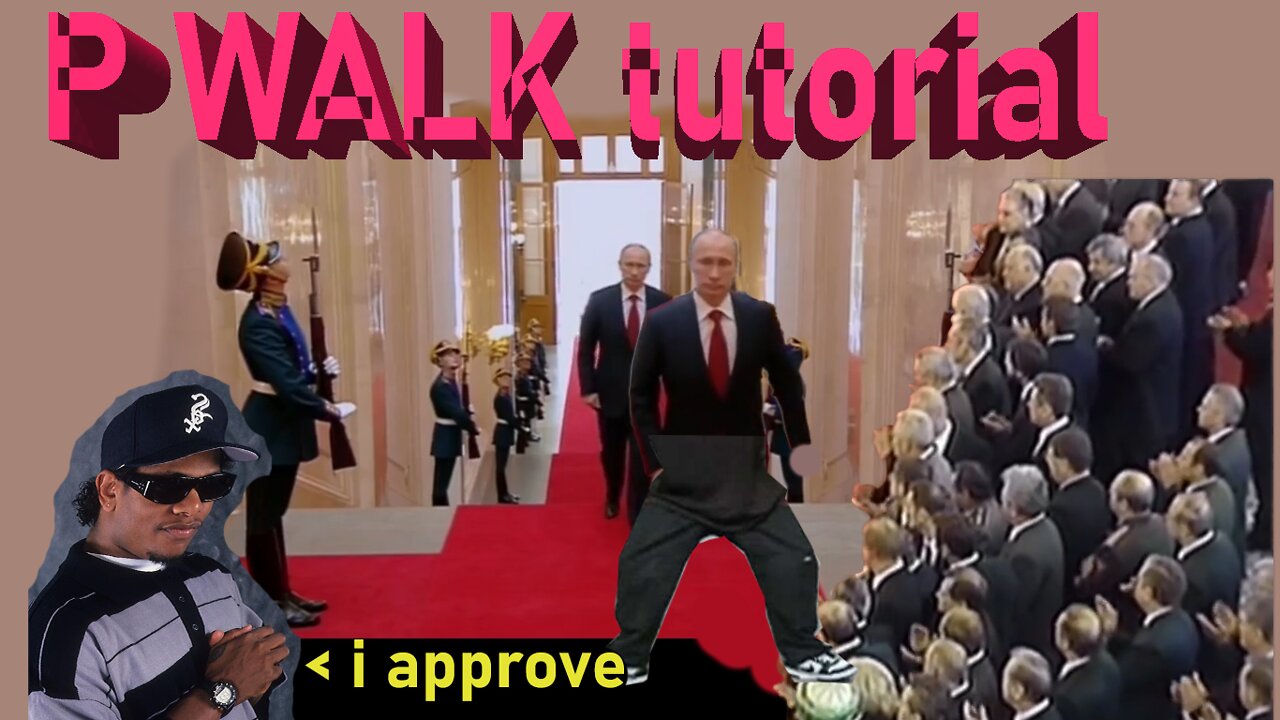 Vladimir Putin Walk (P Walk) Compilation (vol 1 track 6)| Владимир Путин компиляция ходьбы