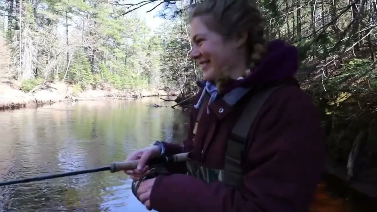 48-HOUR STEELHEAD Float Trip Catch & Cook __ Fishing for Steelhead Trout in Upper Peninsula MI % 3