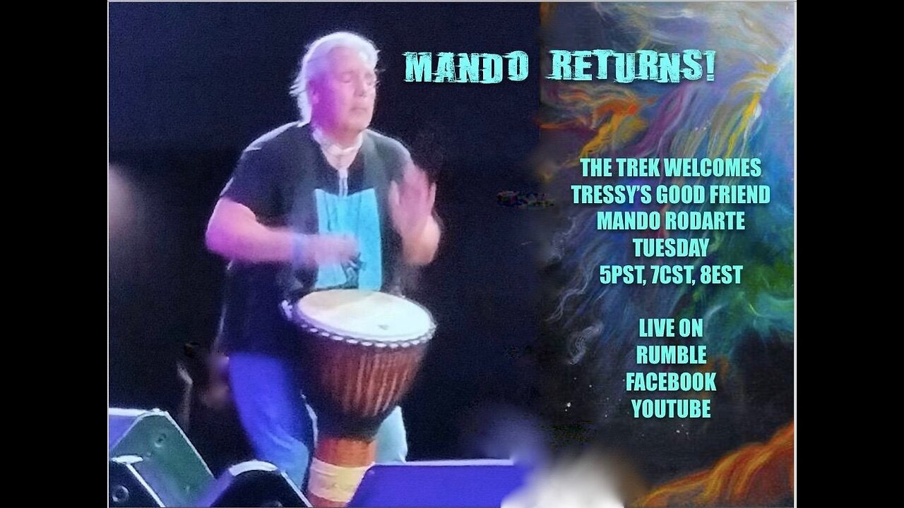 Mando returns on Tonight's Live Trek with more Native American Wisdom