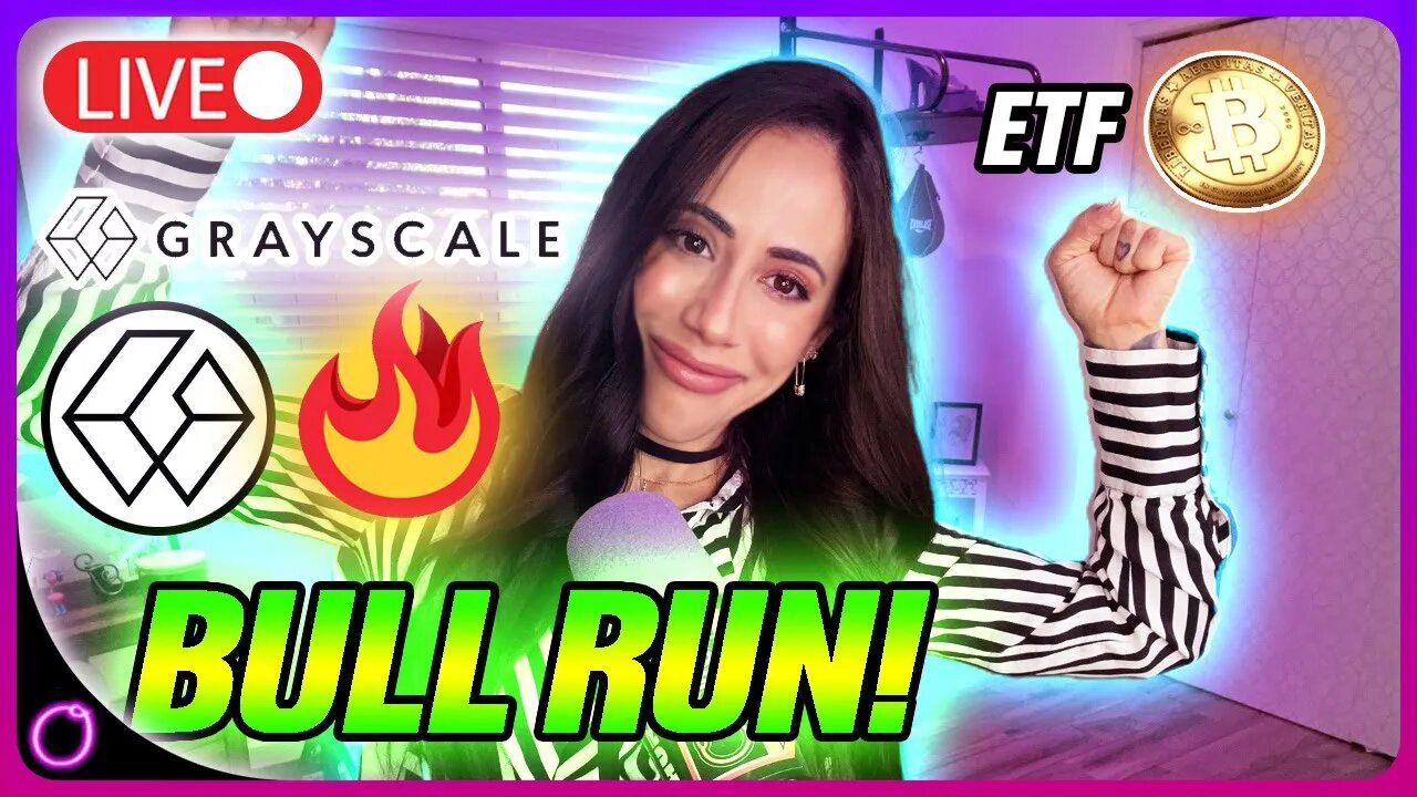 📈💥WOW BULL RUN IGNITED BY GRAYSCALE BITCOIN ETF WIN