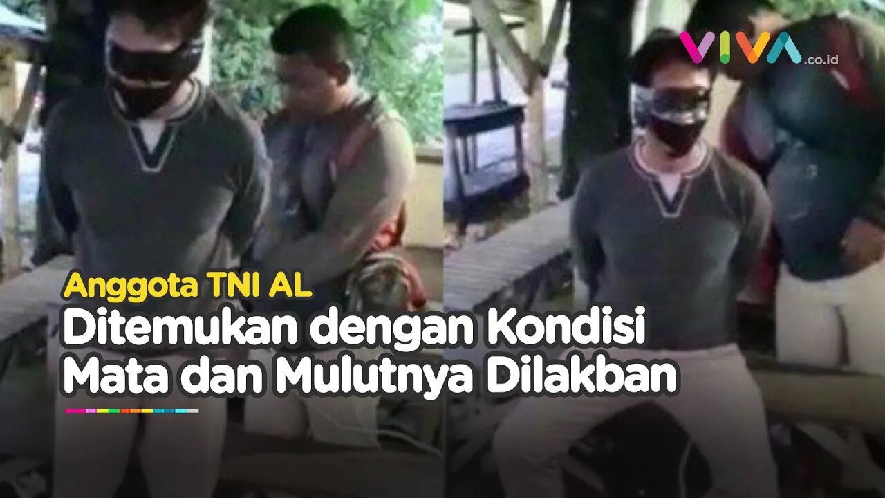 Jadi Korban Pencurian, Prajurit TNI AL ini Mata dan Mulutnya Dilakban