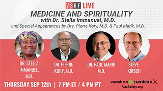 VSRF Live #143: Spirituality and Medicine with Dr. Stella Immanuel, M.D.