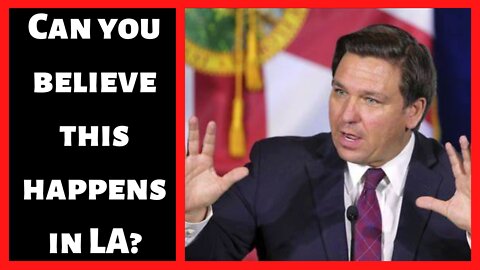 DeSantis slams Newsom's leadership