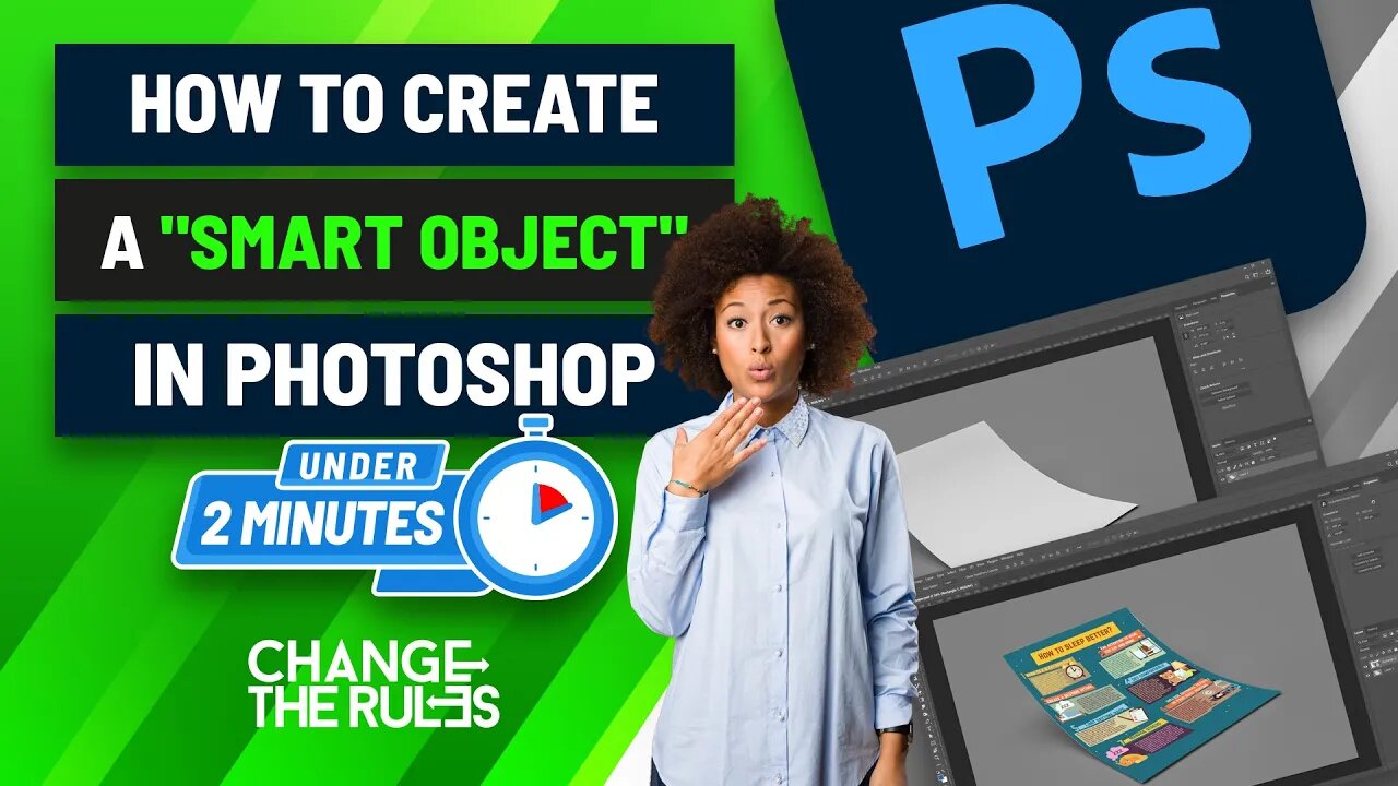 How To Create A "Smart Object" In Photoshop