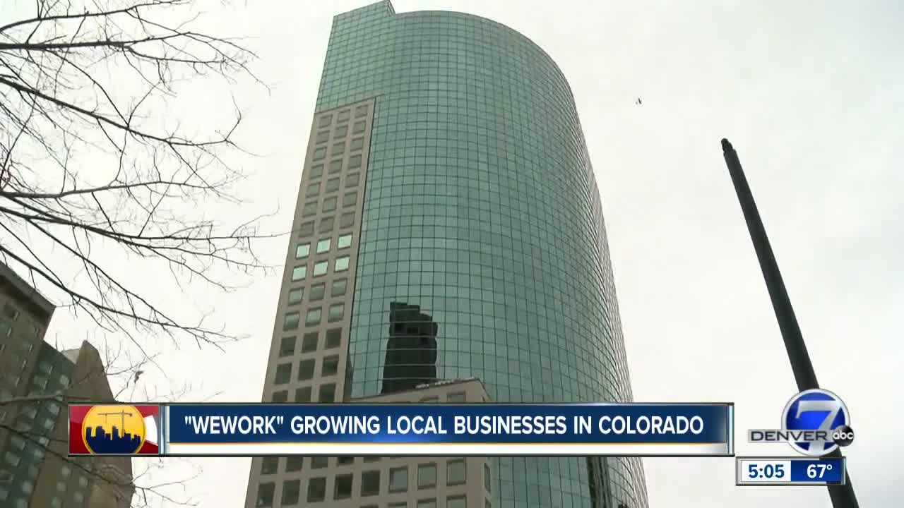 WeWork growing local businesses in Colorado