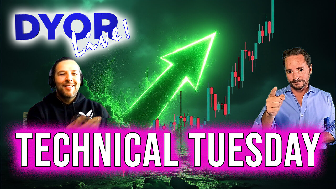 DYOR Live: Crypto Technical Tuesday - Its Crypto Nostradamus Time!