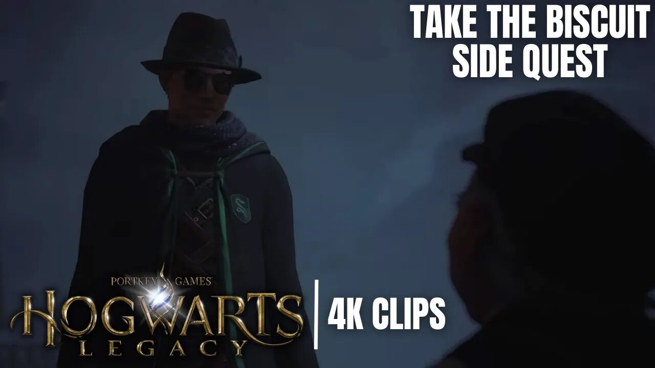 Take The Biscuit Side Quest | Hogwarts Legacy 4K Clips