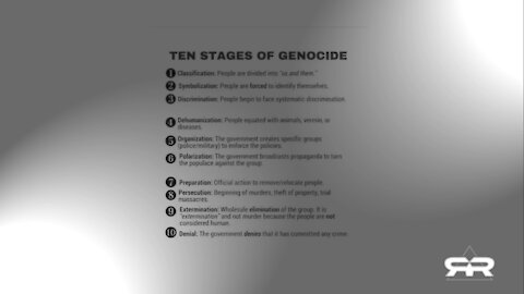 THE TEN STAGES OF GENOCIDE
