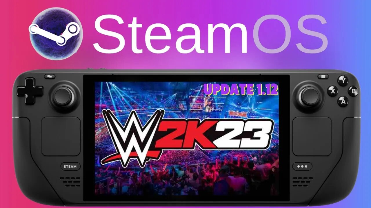 WWE 2K23 (Patch 1.12) | Steam Deck