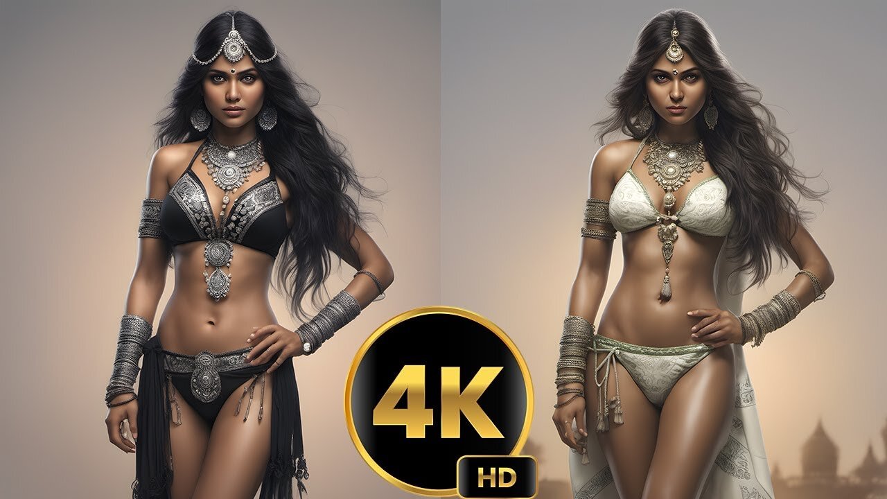 4k AI lookbook ｜ Reviving Classic Indian Beauty with AI