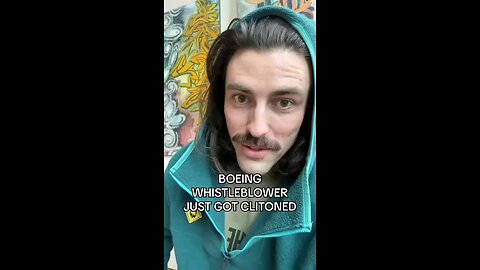 “Boeing Whistleblower Just Got Clintoned.