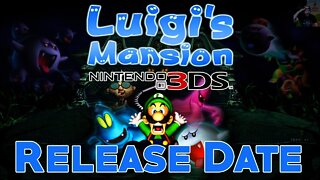 Luigi's Mansion 3DS Release Date Announced!