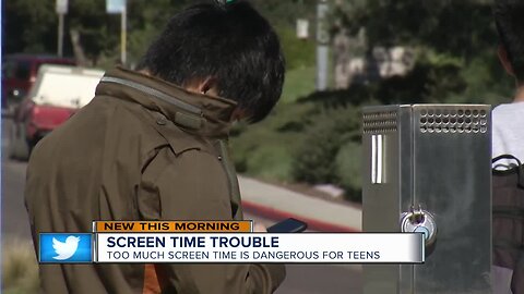 Too much screen time proves troubling for teens