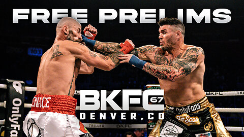 Countdown to BKFC 67 DENVER CAMOZZI vs DEPEE and FREE FIGHTS!